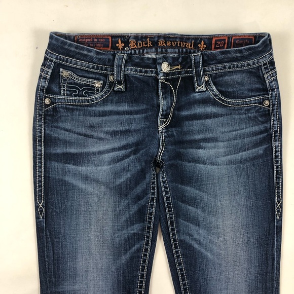 Rock Revival Camille easy boot jeans 28 - Picture 2 of 8